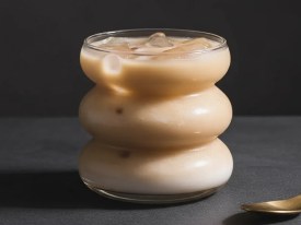 Vaso vidrio 3 ondas nubes irregular